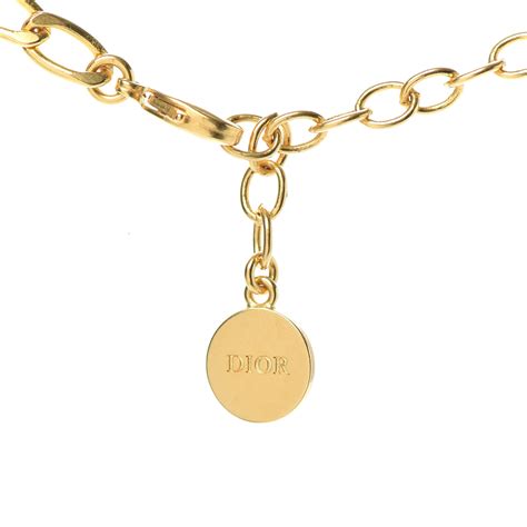 corrente dior|christian Dior cd choker.